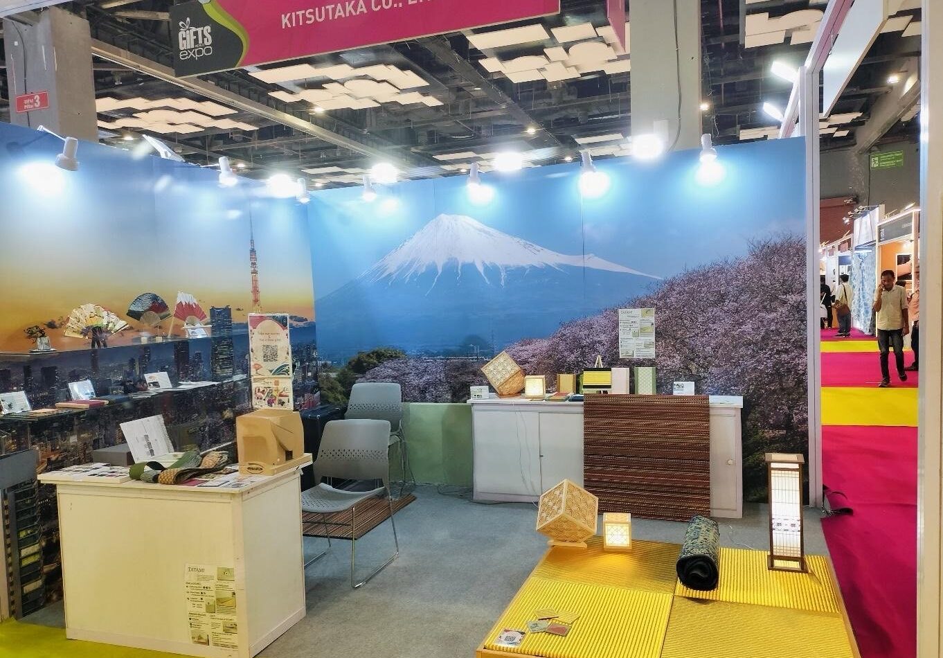 インド・ニューデリー「Gifts World Expo Delhi 2025」に出展～海外市場で広がる畳・和文化製品の可能性～