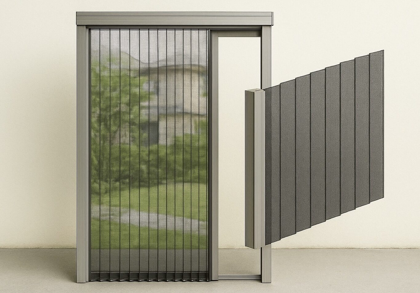 プリーツ網戸（アコーディオン網戸）の特徴とは？選ばれる理由とメリットを解説